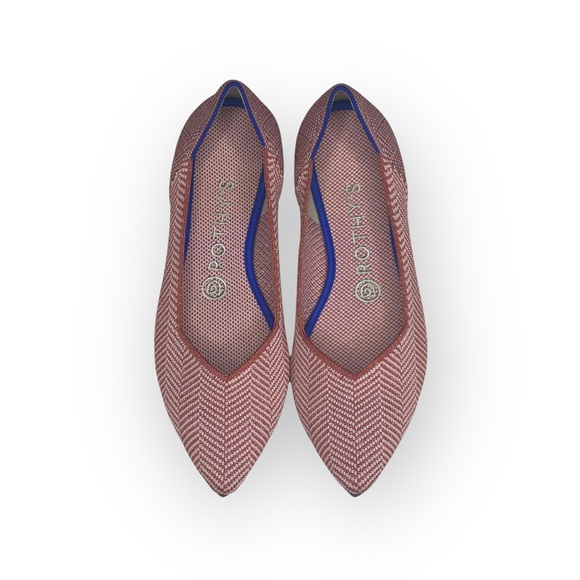 VHTF: Rothy’s ➤ The Point Flats ➤ Amber Metallic Herringbone ➤ 8M Ltd Ed Retired - Picture 10 of 16